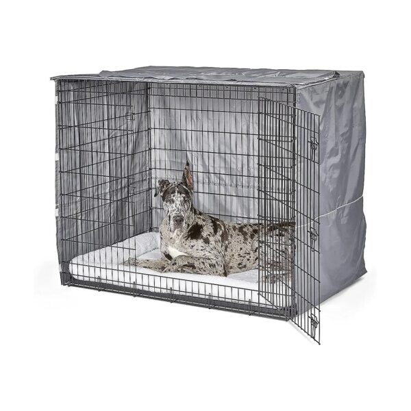 Comfy 54-Inch Dog Crate Cover for XXL Dog Crates with Machine Washable Design