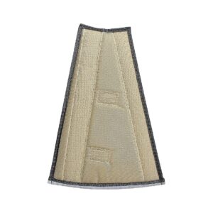 Comfy Dog Cone Extender Panel in Tan Nylon for Large Breed Puppies and Adult Dogs