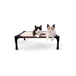 Comfy Small Pet Cot Elevated Bed for Dogs and Cats Waterproof Heavy-Denier Fabric