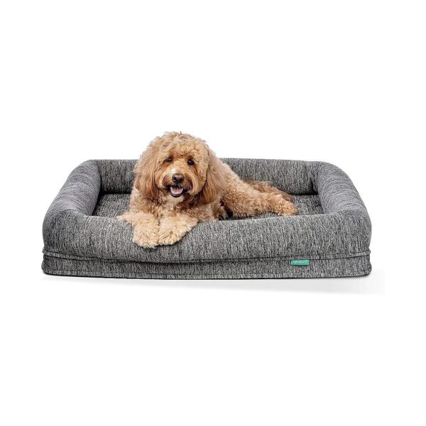 Comfy and Durable Orthopedic Pet Bed for Medium Dogs