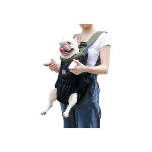 Comfy and Safe Dog Carrier Backpack for Cats and Small to Large Dogs with Adjustable Hook