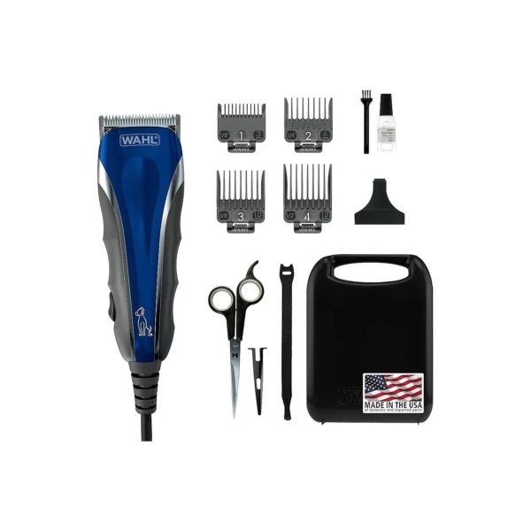 Compact Electric Dog Clipper Kit for Small to Large Breeds Smooth Grooming