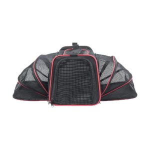 Compact Pet Carrier with Folding Design and 3-Year Warranty