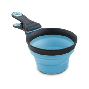 Compact Pet Food Scoops and Measuring Cups, Collapsible Design for Easy Storage