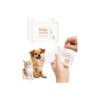 Compact Pet Wipes for Facial Cleaning and Eye Care for Small Dogs