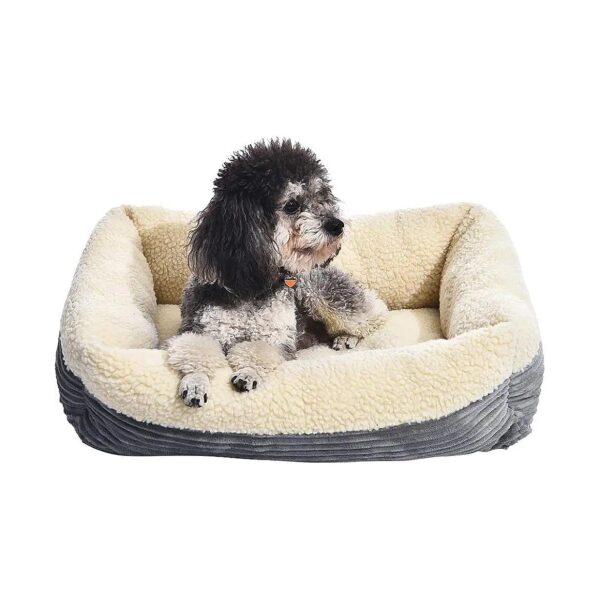 Compact Self Warming Pet Bed for Small Breed Dogs and Cats