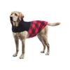 Compact Soft and Water Repellent Dog Winter Jacket for Small to Large Dogs Red M