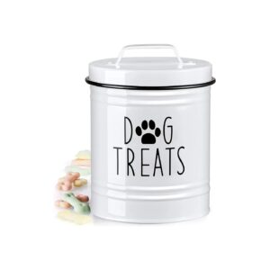 Compact Treat Storage Canister for Small Animals Dog Cat Gifts