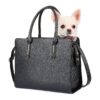 Compact and Comfortable Pet Carrier for Small Dogs, Ideal for Travel and Shopping