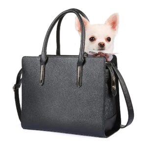 Compact and Comfortable Pet Carrier for Small Dogs, Ideal for Travel and Shopping