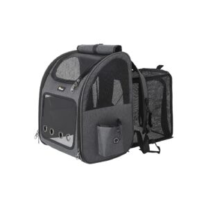 Compact and Foldable Pet Backpack with Airline Approved Design for Cats and Small Dogs