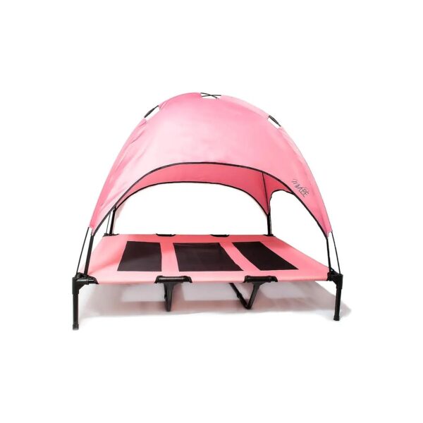 Compact and Lightweight Dog Bed with Canopy for Small to Medium Dogs