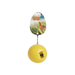 Compact and Portable Chicken Feeder Toy with Easy Refills