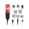 Compact and Portable Pet Grooming Kit with 35W Electric Clipper and 3 Blades