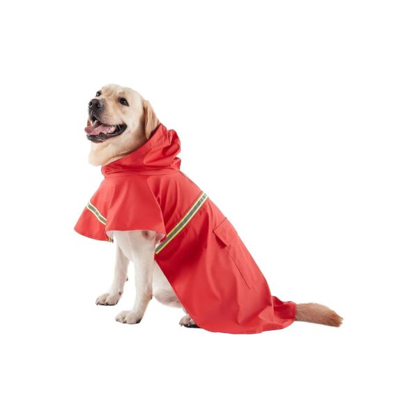 Compact and Portable Waterproof Dog Raincoat for Dogs of All Sizes