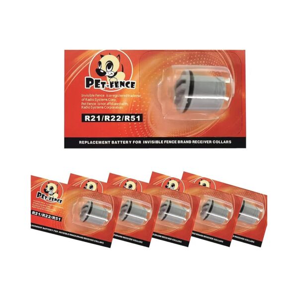 Compatible Invisible Fence Batteries for Dogs 5-Pack