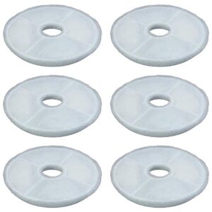 Compatible Replacement Filters for Catit Design Senses and Flower Fountains, 6-Pack