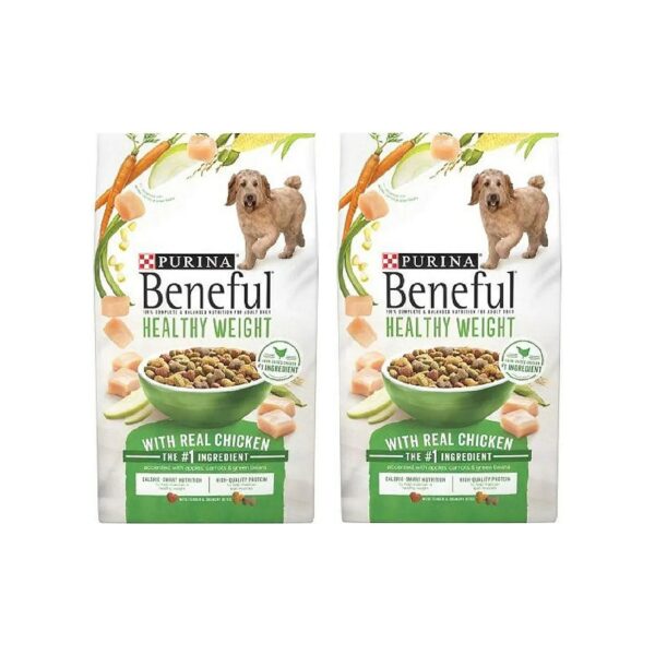 Complete Adult Dog Food with Chicken and Wholesome Vegetables for Healthy Weight