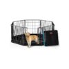 Complete Dog Playpen System with Storage Bag and Easy Assembly for Puppies and Small Dogs