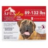 Complete Flea and Tick Protection for X-Large Dogs - 3 Month Supply