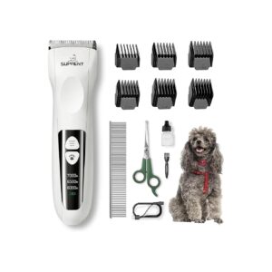 Complete Pet Grooming Kit for Small Dogs with Cordless Clippers