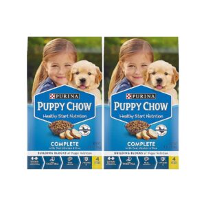 Complete Puppy Nutrition Kit with 4 LB Pack and Real Chicken Flavor