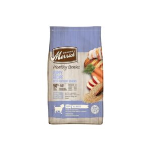 Complete and Balanced Wholesome Dry Food for Puppies with Natural Ingredients,