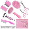 Complete with Slicker Brush, Deshedding Comb, and Grooming Comb for Dogs and Cats