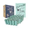 Compostable Dog Poop Bags Rolls with 250 Counts for a Daily Supply