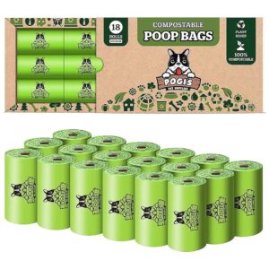 Compostable Dog Poop Bags for Large Breeds - 270 Bags