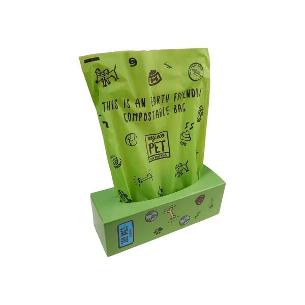 Compostable Dog Waste Bags for Eco Friendly Pet Owners 200 Bags