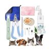 Comprehensive Dog Paw Cleaning Kit with Cordless Electric Paw Trimmer and LED Light