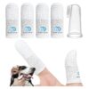 Comprehensive Finger Toothbrush for Small to Large Dogs Cats with Three Sets