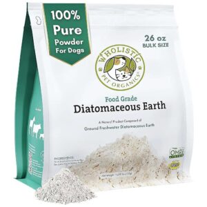 Concentrated Freshwater Silica DE Organic Food Grade Powder Improves Overall Pet Health