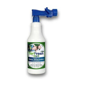 Concrete, and Real Grass with Fresh Cut Grass Scented Bio Odor Remover