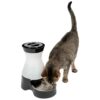 Convenient Pet Water Station with Easy Fill and Dishwasher Safe Bowl