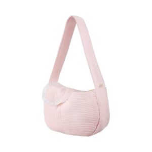 Convenient Pink Pet Sling Carrier for Small Cats and Dogs Lightweight Comfortable