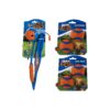 Conveniently Portable Dog Fetch Ball Launcher and 4 Pack Medium Ultra Balls