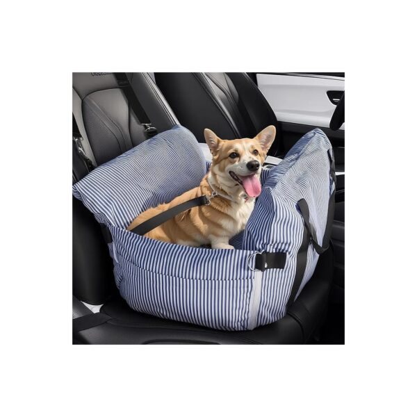 Convertible Pet Car Seat and Travel Bed for Medium Dogs