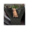 Convertible Pet Hammock with Adjustable Straps and Storage Pockets for Back Seat Safety