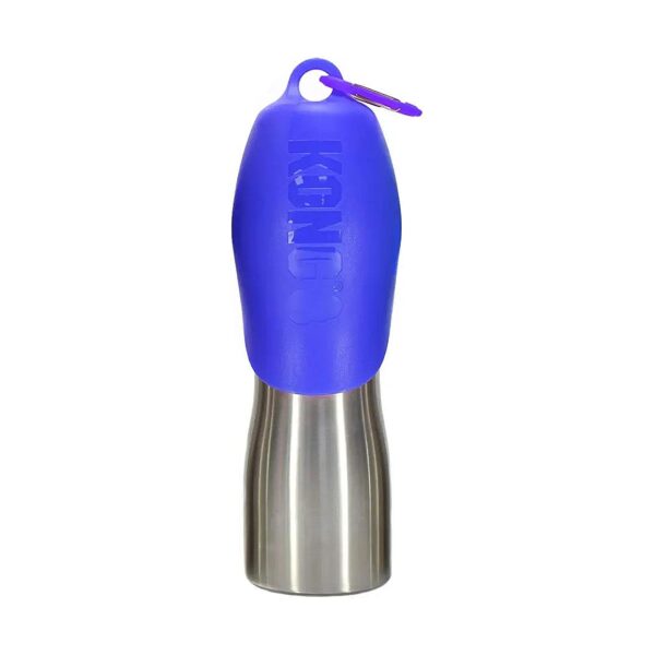 Cool Stainless Steel Dog Water Bottle with Spill-Proof Travel Bowl