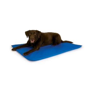 Cooling Comfort Pet Bed for Cats and Dogs Soft Blue Cooling Mat