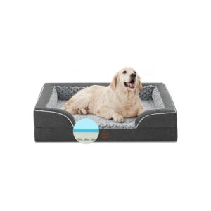 Cooling Dog Bed for Extra Large Dogs with Waterproof Cover