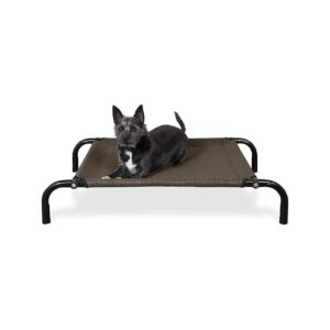 Cooling Dog Bed for Extra Small Pets with Durable Woven Mesh Fabric and Easy Cleaning