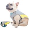 Cooling Dog Jacket for French Bulldog XL Size Reflective Vest for Outdoor Dogs