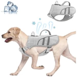 Cooling Dog Shirt with Evaporative Cooling System and Comfortable Wear