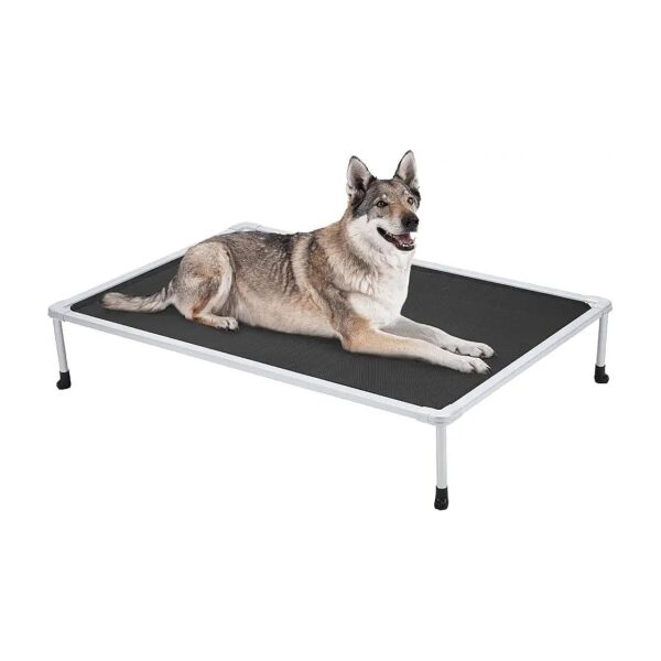 Cooling Elevated Dog Bed with Non-Slip Feet for Large Canines