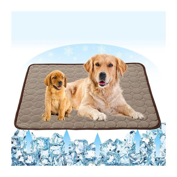 Cooling Mat for Dogs and Cats, Breathable Pet Crate Pad for Summer