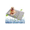 Cooling Mat for Dogs and Cats with Unique Cooling Fabric, Soothes and Comforts Hot Pets