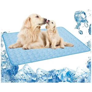 Cooling Mat for Small Pet Puppy Cat Washable and Reusable Soft and Breathable Cooling